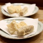 花いち - あおりいかと干いも 天ぷら