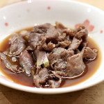 花いち - 牛肉と茗荷の鋤焼