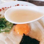 佐賀ラーメン 喰道楽 - 久留米ラーメンに近い濃厚な豚骨！！