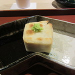 銀座うち山 - 焼きゴマ豆腐