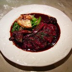 ル・ジャルダン・デ・サヴール - 雷鳥・赤ワインソース