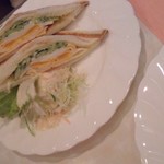 純喫茶 アメリカン - ホットサンド（ケチャップ味）