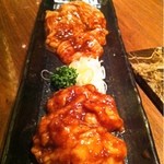 松庵 - 特選牛ホルモン脂有りと無し