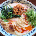丸亀製麺 - うま辛 坦々うどん （+ねぎ）