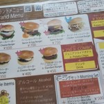 Saints Breakfast & Burgers - メニュー