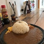 マンドリルカレー - 今回も「色なし」というベーシックなマンドリルカレー５８０円です（２０１９．６．５）