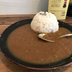 マンドリルカレー - これはお代わりのマンドリルカレー、今回はトッピングはありませんでした（２０１９．６．５）