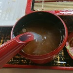 更科 - 蕎麦湯はサラッとタイプ