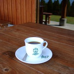 BEAR - テラス席にてオリジナルカップで・・・・