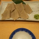 蕎麦きり 京橋 山茂登 - 打ち立て蕎麦のお刺身