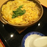 蕎麦きり 京橋 山茂登 - 大山鶏の親子煮