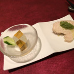 ジョーズ シャンハイ ニューヨーク - 前菜のアップ