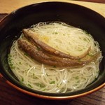 虎白 - 稚鮎のにゅうめん