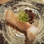 虎白 - きじはたの炭焼きと赤味噌かぶら