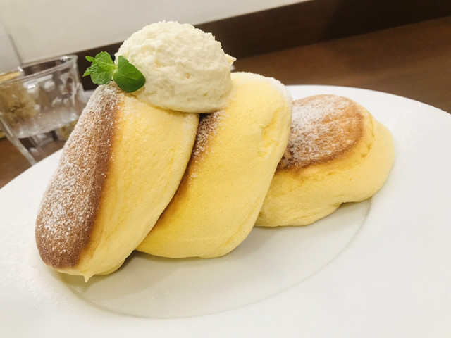 幸せのパンケーキ 福岡天神店 天神 パンケーキ 食べログ