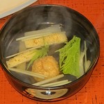 うかい鳥山 - 蓮根つみれ汁
