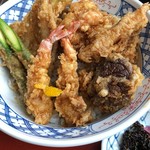 天ぷらふく西 禅と匠 - 特製天丼