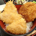 蒼屋 - カツ３枚　厚切りハムカツ