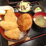 蒼屋 - カツ３枚　厚切りハムカツ