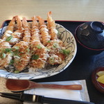 Shunkashuutou - えび鶏天丼