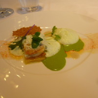 ブラン ルージュ - ☆☆☆白魚のアンショワード クレソンと葉にんにくのエミュルジョン