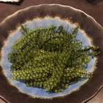 109107786 - 定番の海ぶどうです　沖縄の人はそれほど食べないと聞きました