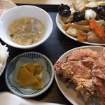 豚福 - 中華ランチ(750円)(2019.06.現在)