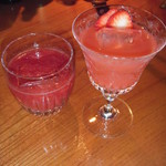 Bar Dondada - 苺カクテル2種