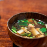 飛騨季節料理 肴 - 2019.6 山菜のお味噌汁