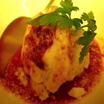 リッチ - ホタテとブロッコリーのスフォルマートトマトソース