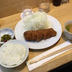 蓬莱屋 - 蓬莱屋　ヒレカツ定食