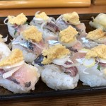 Yaoki Zushi - こあじ鮨 小 1260円。