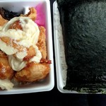 おふくろ弁当 - マヨから揚げめんたい弁当680円