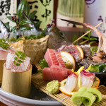 大名 つつじ庵 - 本日の刺し盛