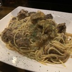 MILLE FIORI - なにわ黒牛すね肉の白ワイン煮込み スパゲティ（大盛）