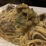 MILLE FIORI - なにわ黒牛すね肉の白ワイン煮込み スパゲティ（大盛）