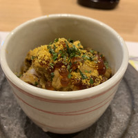 日本料理秀たか - イクラ、のどぐろ、ウニ、カラスミが乗ったご飯。