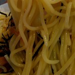 お食事処 南海 - 醤油つけ麺の麺