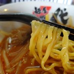 麺屋八代 - 麺アップ