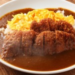カレータイム - 豚ロースカツカレー（トッピング：オムレツ）