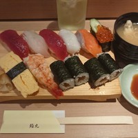 鮨丸 - ランチにぎり¥1080-