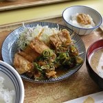 SAKAI総合医療センター食堂 - 日替わりランチ（揚げ鳥の油淋鶏）