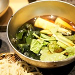 つきじ 文化人 - 若竹そば　1.230円