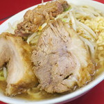ラーメン二郎 - ラーメン小＋ニンニク