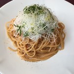 Mentaiko spaghetti sereno style