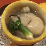 旅籠 桜 - 牡蠣は宮島ブランドの大きくプリプリでした