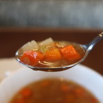 ロイヤルホスト - 彩野菜と大麦のスープリフトアップ