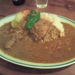 カラクタ食堂 - チキンカレー（中辛）　850円