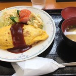 お食事処 かみや - オムライス 820円税込