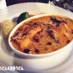 洋食 川里庵 - 2011年12月　シーフードグラタン